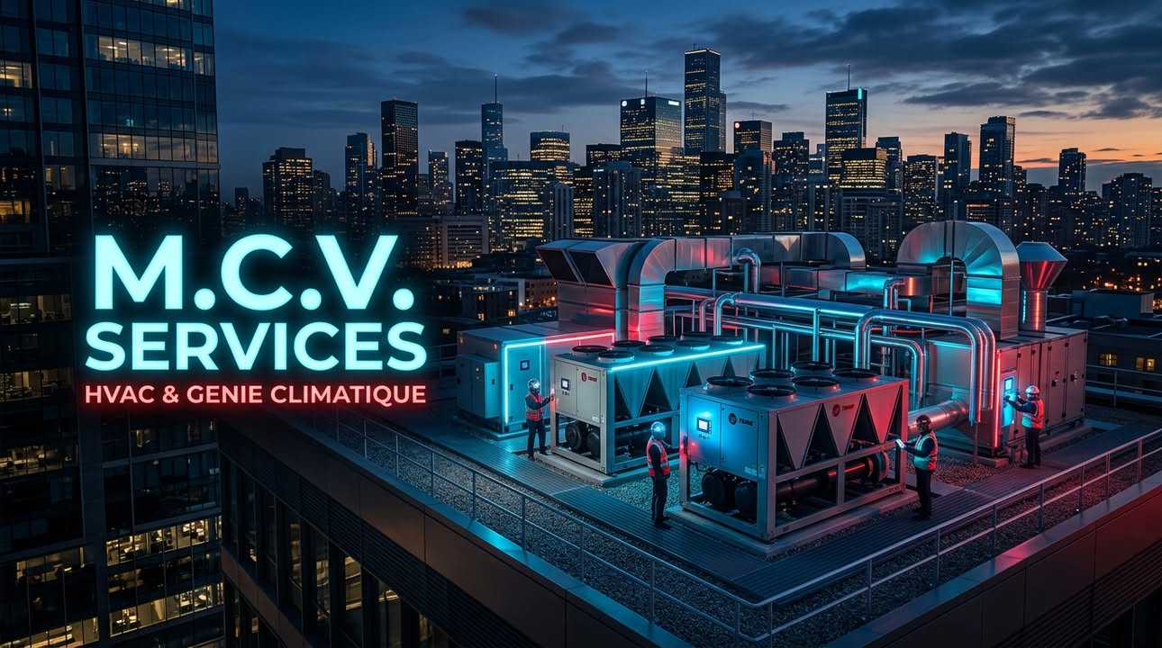 Officiële banner M.C.V. Services - HVAC & Klimaattechniek